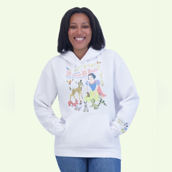 NWT Disney Snow White and Seven Dwarfs Fleece Lined Hoodie - Picture 2 of 9